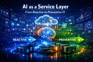 AI as an Operational Layer The Shift from Reactive to Proactive IT in the Era of IT as a Service